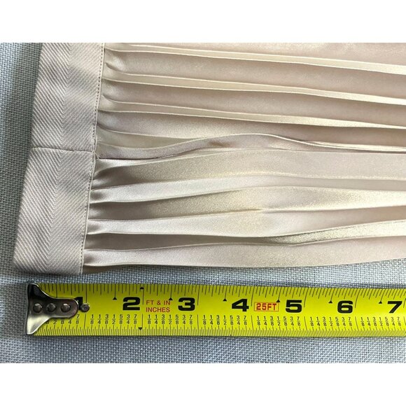 Rachel Zoe Pleated Skirt – Size Large, Champagne Color - Picture 2 of 6